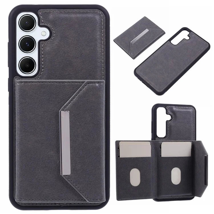 For Samsung Galaxy A13 5G / A04s 4G (164.7 X 76.7 X 9.1 Mm) Case Detachable Card Bag TPU Phone Cover
