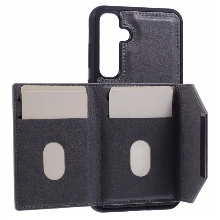 For Samsung Galaxy A13 5G / A04s 4G (164.7 X 76.7 X 9.1 Mm) Case Detachable Card Bag TPU Phone Cover