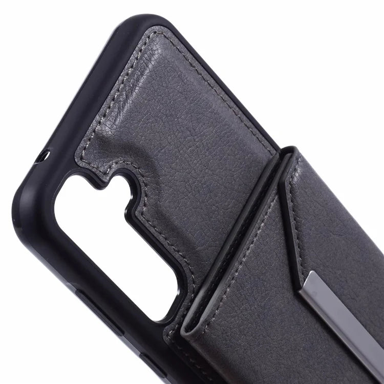 For Samsung Galaxy A13 5G / A04s 4G (164.7 X 76.7 X 9.1 Mm) Case Detachable Card Bag TPU Phone Cover