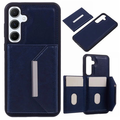 For Samsung Galaxy A13 5G / A04s 4G (164.7 X 76.7 X 9.1 Mm) Case Detachable Card Bag TPU Phone Cover