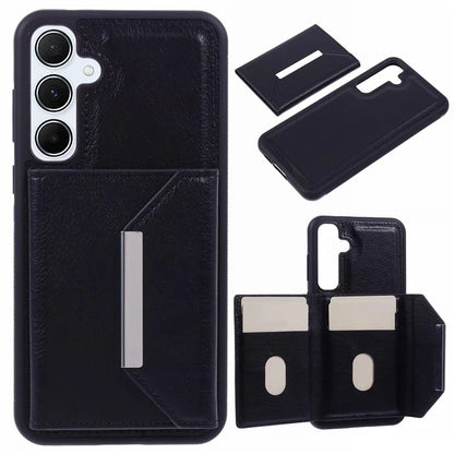 For Samsung Galaxy A13 5G / A04s 4G (164.7 X 76.7 X 9.1 Mm) Case Detachable Card Bag TPU Phone Cover