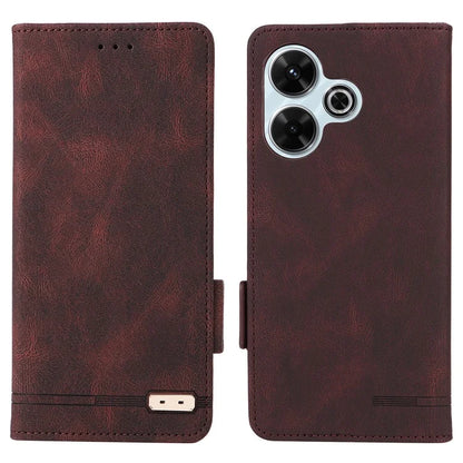 For Xiaomi Redmi 13 5G / 13 4G / Note 13R 5G Case Hardware Decor Leather Wallet Phone Cover