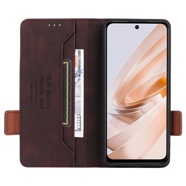 For Xiaomi Redmi 13 5G / 13 4G / Note 13R 5G Case Hardware Decor Leather Wallet Phone Cover