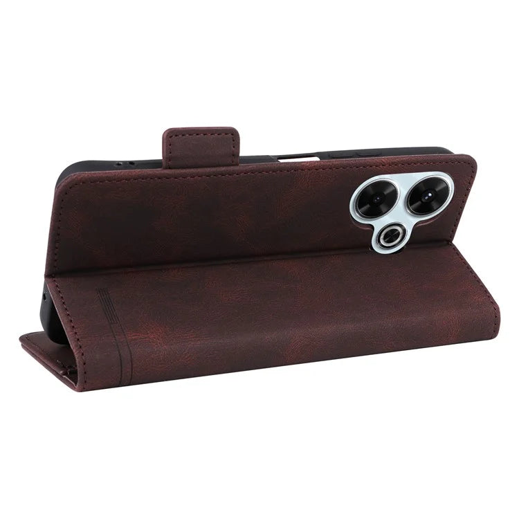 For Xiaomi Redmi 13 5G / 13 4G / Note 13R 5G Case Hardware Decor Leather Wallet Phone Cover