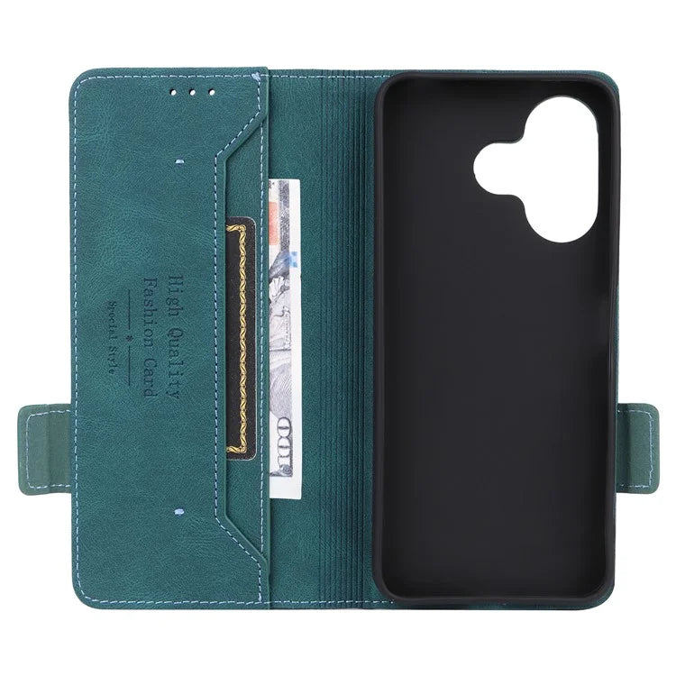 For Xiaomi Redmi 13 5G / 13 4G / Note 13R 5G Case Hardware Decor Leather Wallet Phone Cover