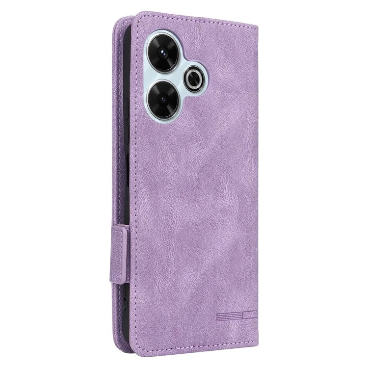For Xiaomi Redmi 13 5G / 13 4G / Note 13R 5G Case Hardware Decor Leather Wallet Phone Cover