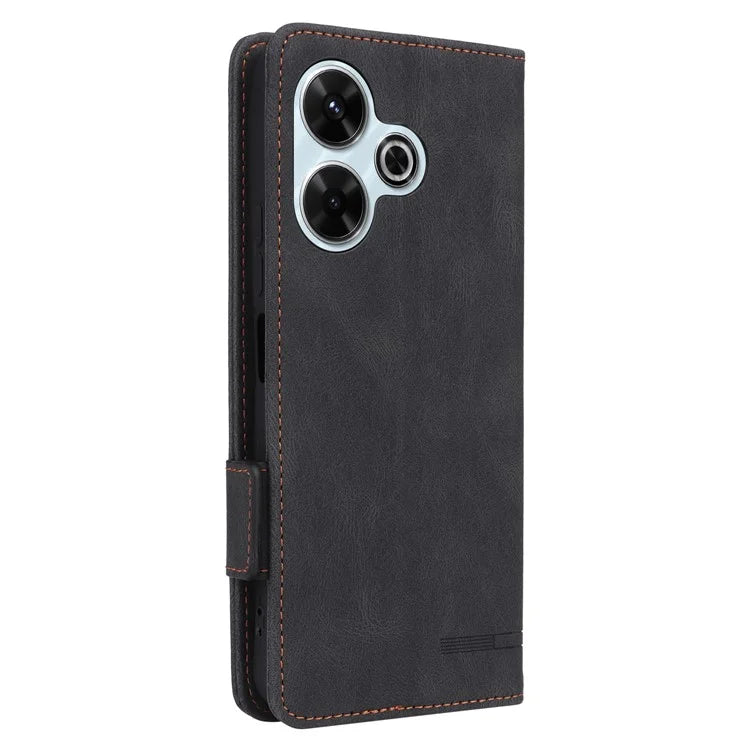 For Xiaomi Redmi 13 5G / 13 4G / Note 13R 5G Case Hardware Decor Leather Wallet Phone Cover