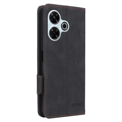 For Xiaomi Redmi 13 5G / 13 4G / Note 13R 5G Case Hardware Decor Leather Wallet Phone Cover