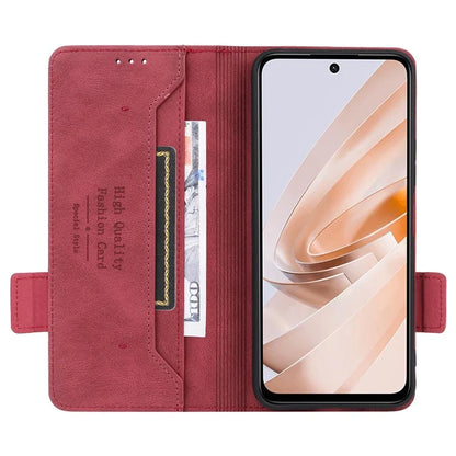 For Xiaomi Redmi 13 5G / 13 4G / Note 13R 5G Case Hardware Decor Leather Wallet Phone Cover