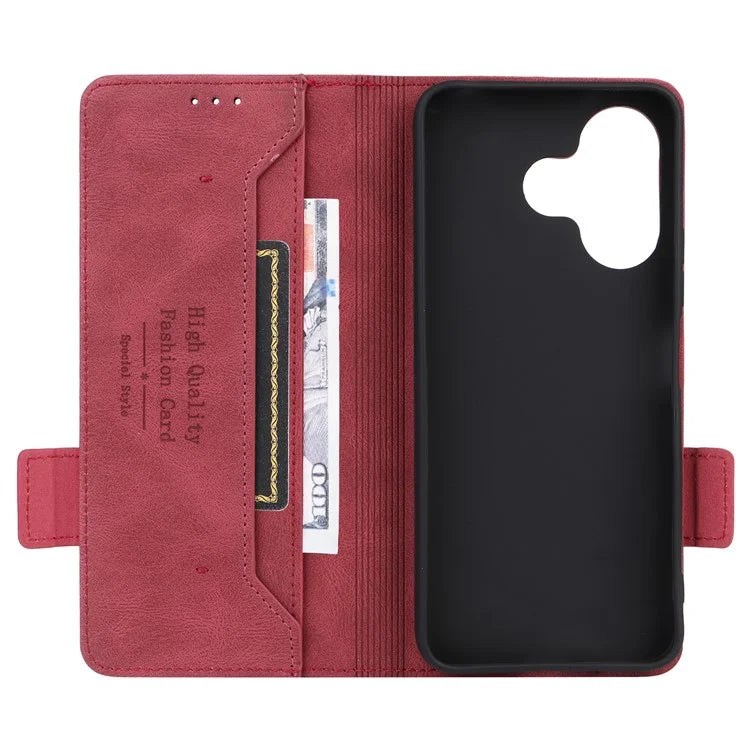 For Xiaomi Redmi 13 5G / 13 4G / Note 13R 5G Case Hardware Decor Leather Wallet Phone Cover