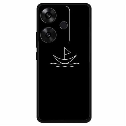 For Xiaomi Redmi Turbo 3 5G / Poco F6 5G Case TPU Abstract Line Art Phone Cover