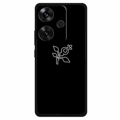 For Xiaomi Redmi Turbo 3 5G / Poco F6 5G Case TPU Abstract Line Art Phone Cover
