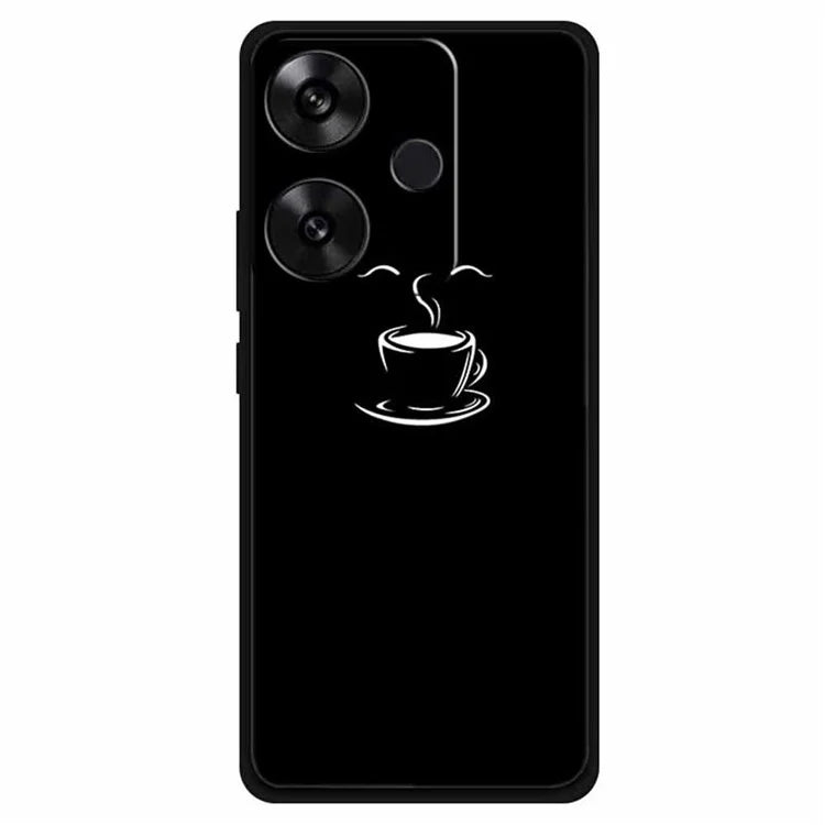 For Xiaomi Redmi Turbo 3 5G / Poco F6 5G Case TPU Abstract Line Art Phone Cover