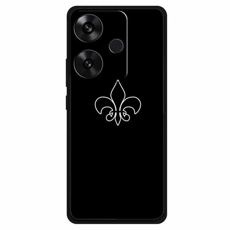 For Xiaomi Redmi Turbo 3 5G / Poco F6 5G Case TPU Abstract Line Art Phone Cover