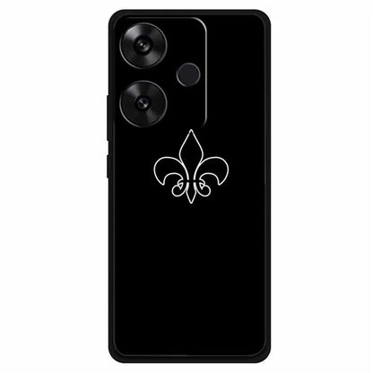 For Xiaomi Redmi Turbo 3 5G / Poco F6 5G Case TPU Abstract Line Art Phone Cover