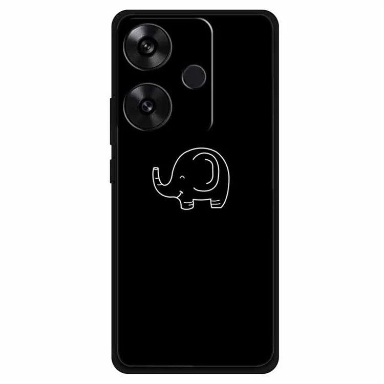 For Xiaomi Redmi Turbo 3 5G / Poco F6 5G Case TPU Abstract Line Art Phone Cover