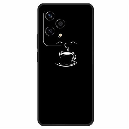 For Honor 200 Lite Shockproof Case Linear Pattern Printing TPU Phone Cover