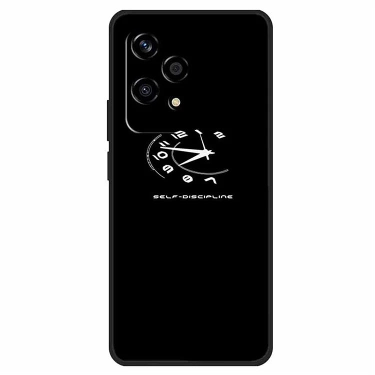 For Honor 200 Lite Shockproof Case Linear Pattern Printing TPU Phone Cover