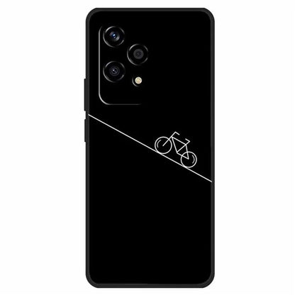 For Honor 200 Lite Shockproof Case Linear Pattern Printing TPU Phone Cover