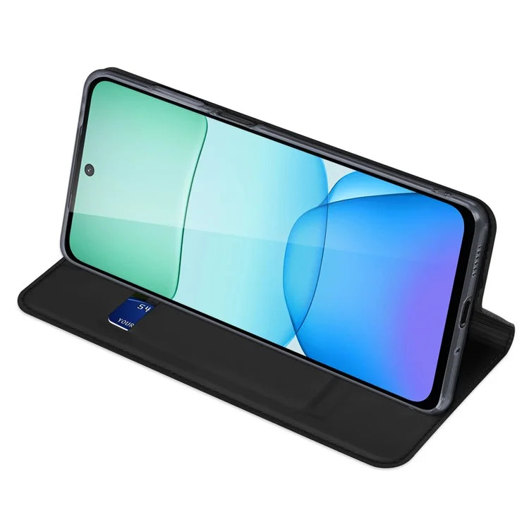 DUX DUCIS Skin Pro Series For Xiaomi Redmi 13 5G / 13 4G / Note 13R 5G / Poco M6 4G Case Leather Phone Cover