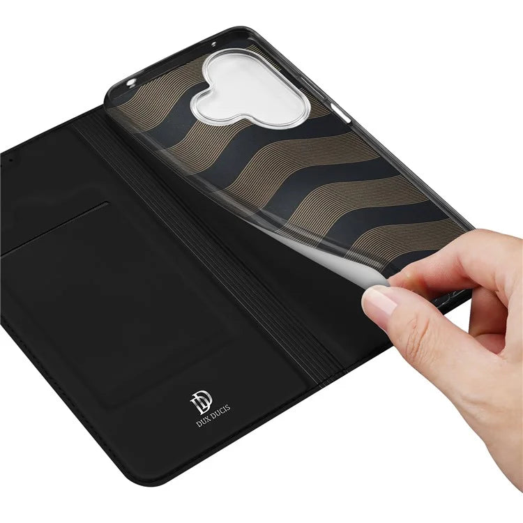 DUX DUCIS Skin Pro Series For Xiaomi Redmi 13 5G / 13 4G / Note 13R 5G / Poco M6 4G Case Leather Phone Cover