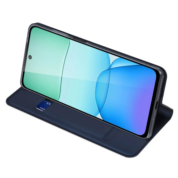DUX DUCIS Skin Pro Series For Xiaomi Redmi 13 5G / 13 4G / Note 13R 5G / Poco M6 4G Case Leather Phone Cover