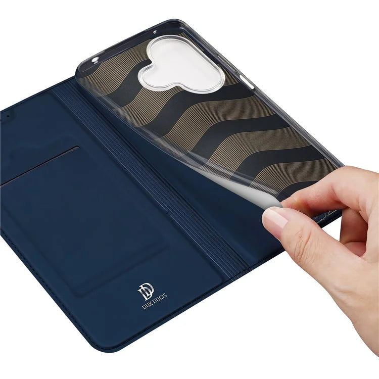 DUX DUCIS Skin Pro Series For Xiaomi Redmi 13 5G / 13 4G / Note 13R 5G / Poco M6 4G Case Leather Phone Cover