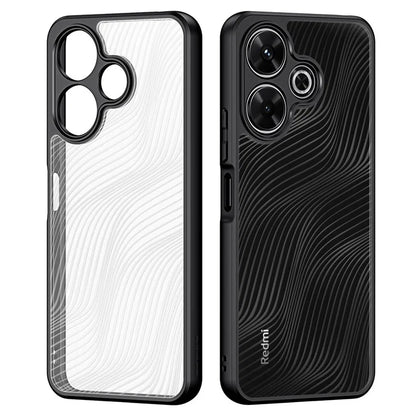 DUX DUCIS Aimo Series For Xiaomi Redmi 13 5G / 13 4G / Note 13R 5G / Poco M6 4G Case TPU+PC Cover (REACH Certification) - Black