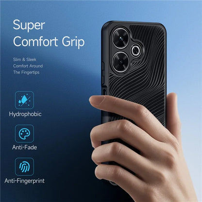 DUX DUCIS Aimo Series For Xiaomi Redmi 13 5G / 13 4G / Note 13R 5G / Poco M6 4G Case TPU+PC Cover (REACH Certification) - Black