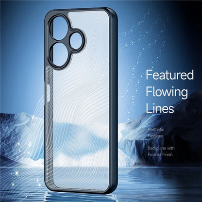 DUX DUCIS Aimo Series For Xiaomi Redmi 13 5G / 13 4G / Note 13R 5G / Poco M6 4G Case TPU+PC Cover (REACH Certification) - Black
