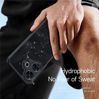 DUX DUCIS Aimo Series For Xiaomi Redmi 13 5G / 13 4G / Note 13R 5G / Poco M6 4G Case TPU+PC Cover (REACH Certification) - Black