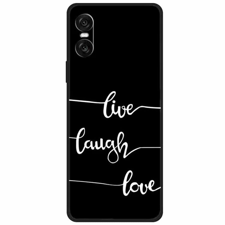 For Sony Xperia 10 VI Case Pattern Printed Soft TPU Anti-Scratch Phone Cover