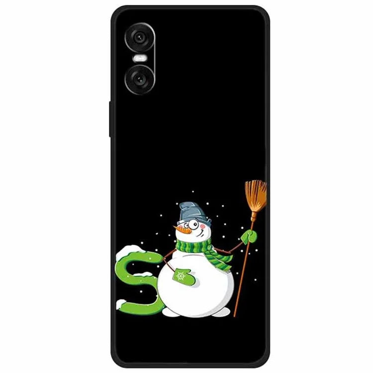 For Sony Xperia 10 VI Case Pattern Printed Soft TPU Anti-Scratch Phone Cover