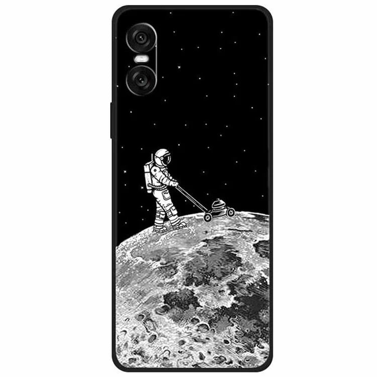 For Sony Xperia 10 VI Case Pattern Printed Soft TPU Anti-Scratch Phone Cover