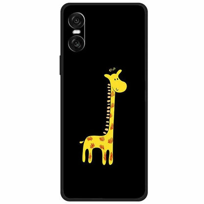 For Sony Xperia 10 VI Case Pattern Printed Soft TPU Anti-Scratch Phone Cover