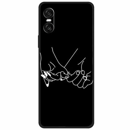 For Sony Xperia 10 VI Case Pattern Printed Soft TPU Anti-Scratch Phone Cover