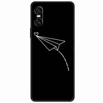 For Sony Xperia 10 VI Case Pattern Printed Soft TPU Anti-Scratch Phone Cover