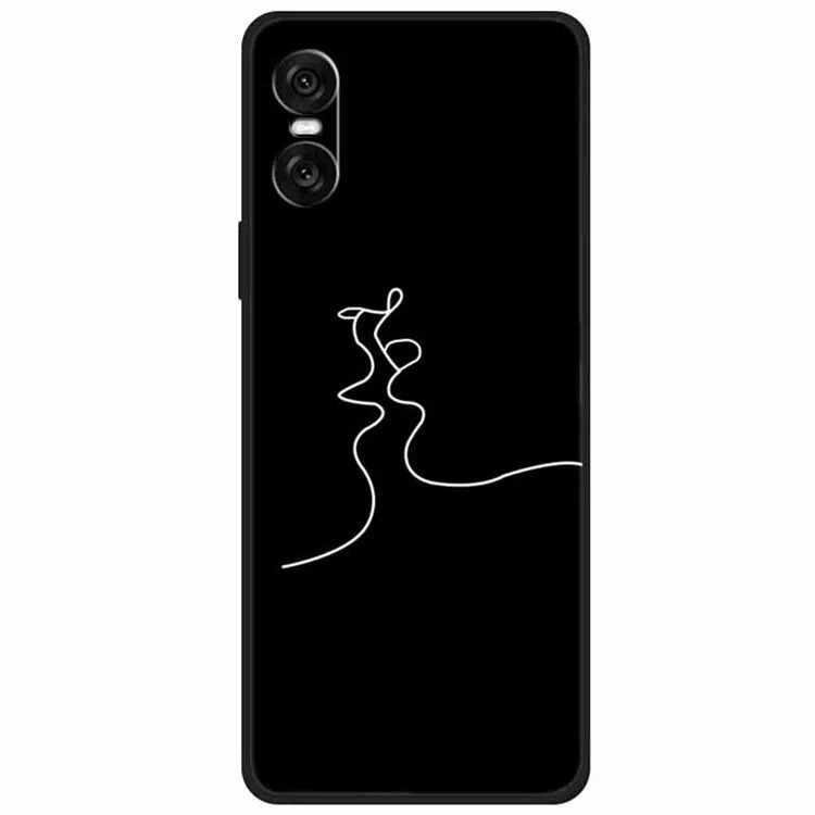 For Sony Xperia 10 VI Case Pattern Printed Soft TPU Anti-Scratch Phone Cover