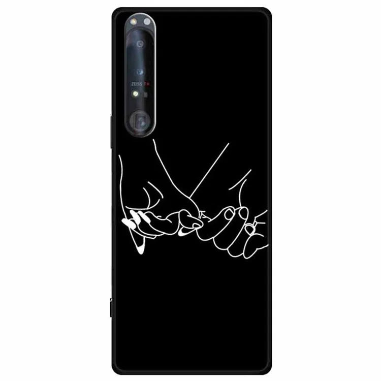For Sony Xperia 1 IV 5G Case Pattern Printed Anti-Drop Soft TPU Phone Cover