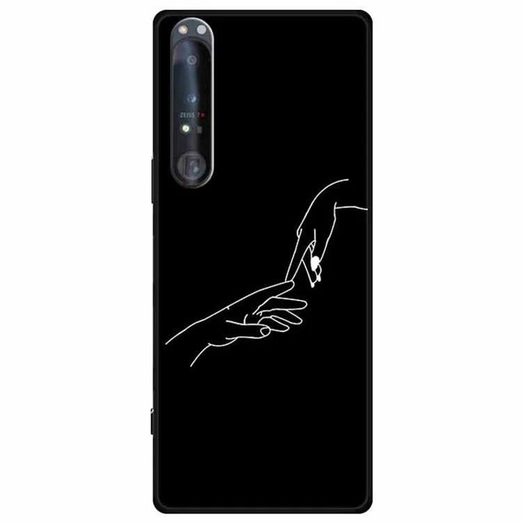 For Sony Xperia 1 IV 5G Case Pattern Printed Anti-Drop Soft TPU Phone Cover