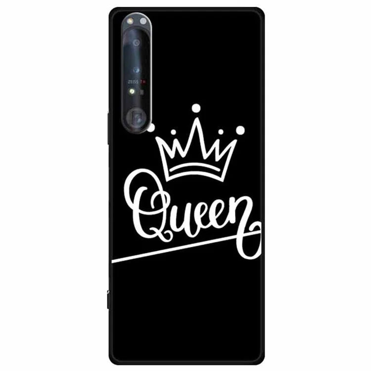 For Sony Xperia 1 IV 5G Case Pattern Printed Anti-Drop Soft TPU Phone Cover