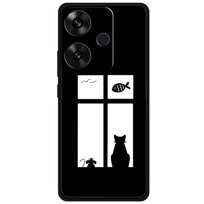 For Xiaomi Redmi Turbo 3 5G / Poco F6 5G Case Pattern Printing Soft TPU Phone Cover