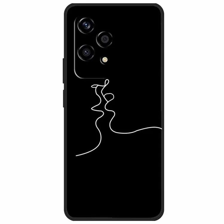 For Honor 200 Lite Case Anti-Drop Pattern Printed Slim TPU Phone Cover