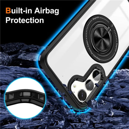 For Samsung Galaxy S23+ Case PC+TPU Kickstand Phone Cover Compatible with MagSafe