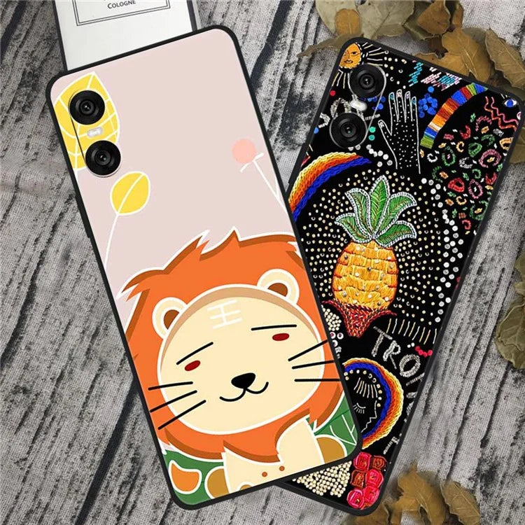 For Sony Xperia 10 VI Case Pattern Printing Soft TPU Cell Phone Cover