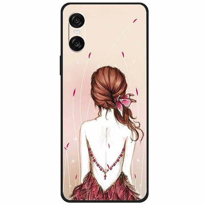For Sony Xperia 10 VI Case Pattern Printing Soft TPU Cell Phone Cover