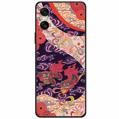 For Sony Xperia 10 VI Case Pattern Printing Soft TPU Cell Phone Cover