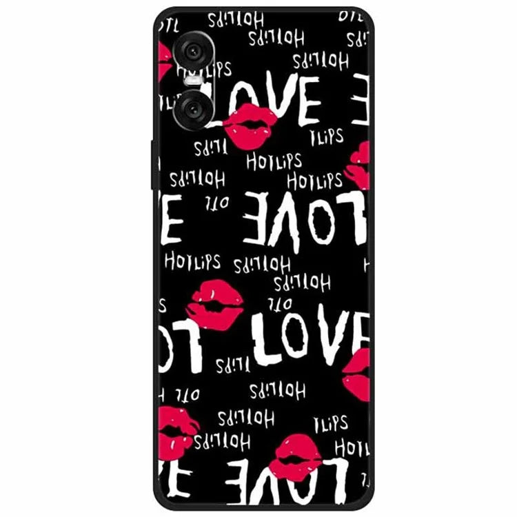 For Sony Xperia 10 VI Case Pattern Printing Soft TPU Cell Phone Cover