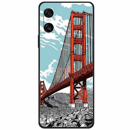 For Sony Xperia 10 VI Case Pattern Printing Soft TPU Cell Phone Cover
