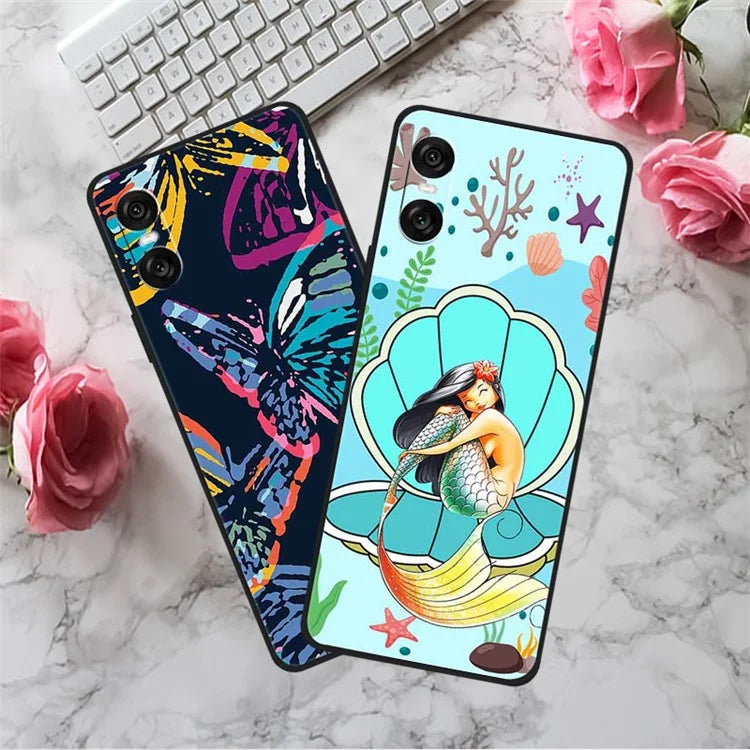 For Sony Xperia 10 VI Case Pattern Printing Soft TPU Cell Phone Cover